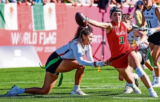 México arranca imparable en el Mundial de flag football y se acerca a Los Ángeles 2028