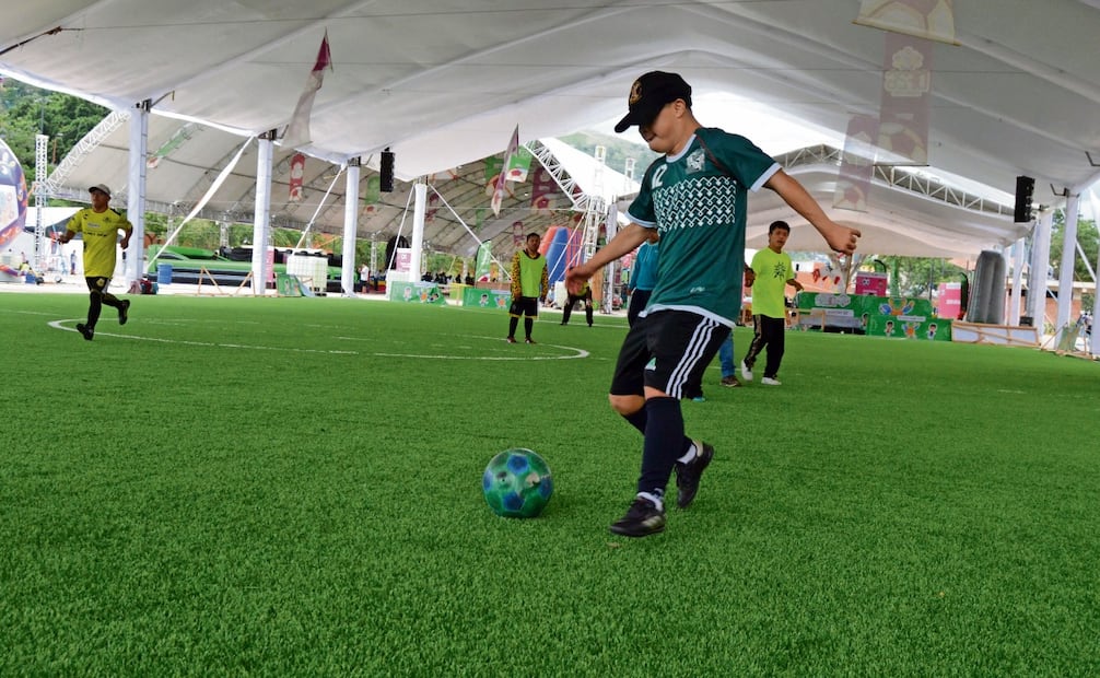 Juego de futbol de los Ocelotes de Oaxaca. Foto: Especial