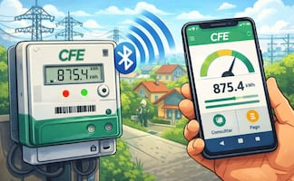 CFE quiere cambiar los medidores de luz, ahora podrás conectarlo a tu celular por bluetooth