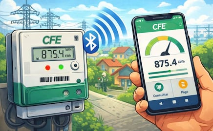 CFE quiere cambiar los medidores de luz, ahora podrás conectarlo a tu celular por bluetooth