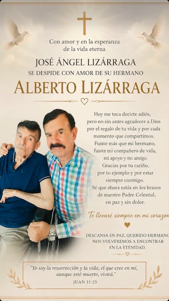 Comunicado del fallecimiento (Vía: Facebook)