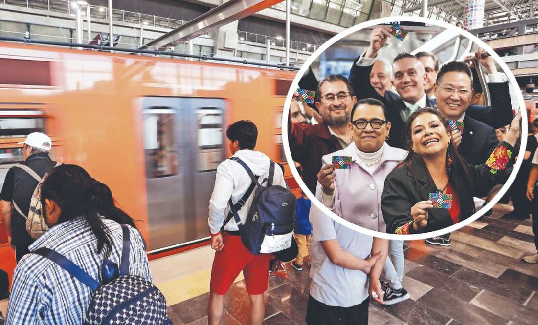 Tras reapertura de la Línea 1, Clara Brugada promete modernizar la Línea 3 del Metro CDMX. Foto: (Berenice Fregoso. El Gráfico)