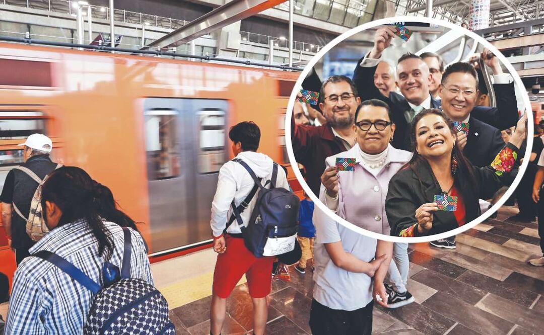 Tras reapertura de la Línea 1, Clara Brugada promete modernizar la Línea 3 del Metro CDMX. Foto: (Berenice Fregoso. El Gráfico)