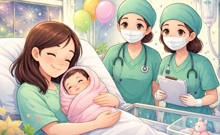 Sofía Isabela, la primera bebé de México en 2026, nació en un hospital del IMSS