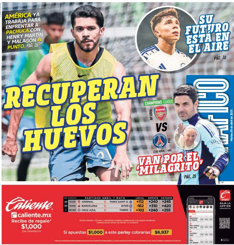 Portada El Gráfico | Martes 29 de abril 2025