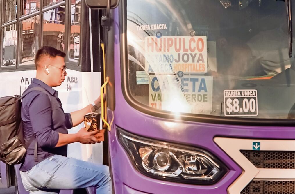 Aumento de tarifa en transporte público (Foto: Archivo)