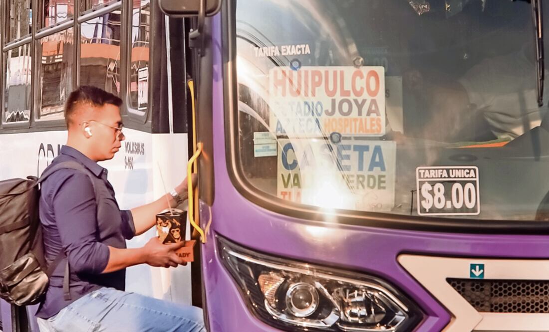 Aumento de tarifa en transporte público (Foto: Archivo)