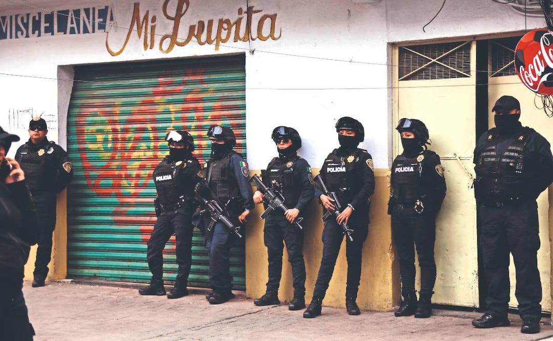 Foto: Valente Rosas (Reporte de disparos en la alcaldía Miguel Hidalgo termina en el aseguramiento de un búnker de droga )