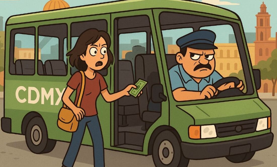 Aumentan costo del pasaje. Foto: (IA)