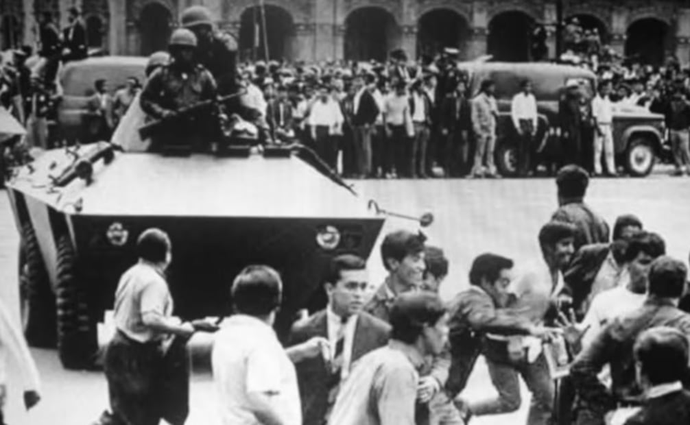 Matanza de Tlatelolco (Foto: Archivo El Universal)