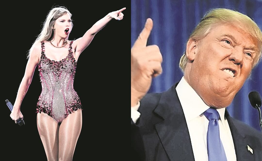 Taylor Swift recibe amenaza de Donald Trump por mostrar su apoyo a Kamala Harris