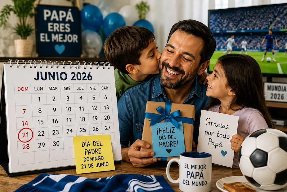 ¿Cuándo se celebra el Día del Padre en México en 2026?. Foto: (IA)