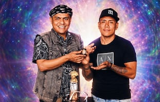 Yulay del Barrio hace ritual con la Santa Muerte para atraer dinero, trabajo y fama