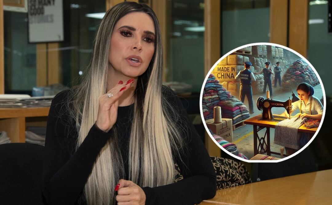 (Foto: Rosalío Huízar, el Gráfico) Luisa Krebs, empresaria textil platicó los retos que enfrenta ante el contrabando chino