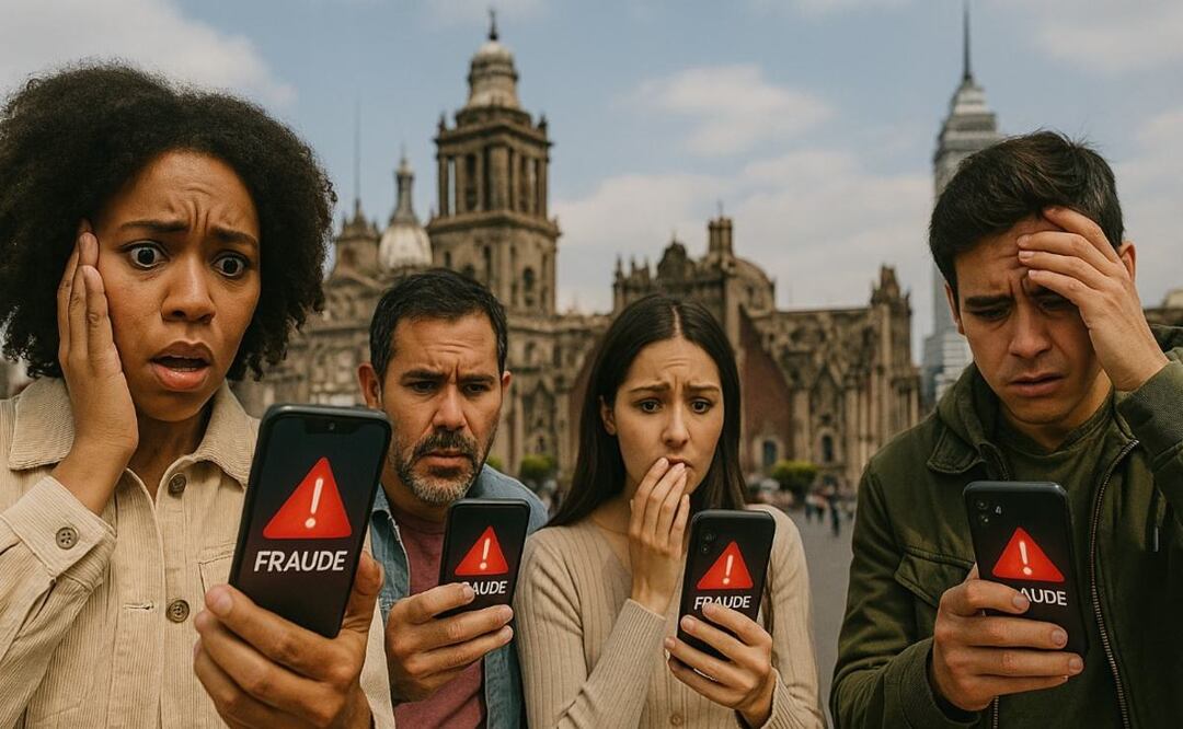 Condusef Alerta: Aumentan fraudes bancarios y robos de identidad en México. Foto: (IA)