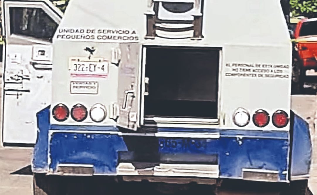 ¡Asalto de película en la Del Valle! Encapuchados asaltan camioneta de valores y se llevan 5 millones (Foto: Especial)