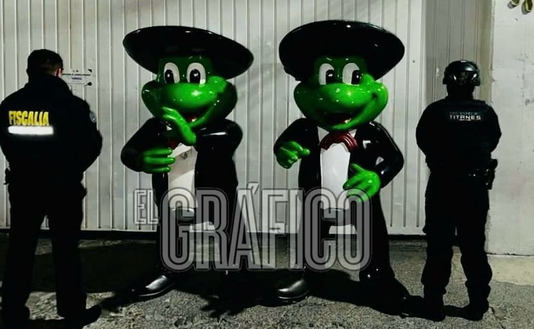 ¡Aparecen las ranitas robadas del Señor Frog's Acapulco! Estaban en Nezahualcóyotl