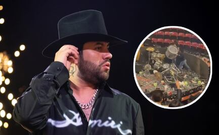 Luis Enrique Conríquez no interpreta corridos en Palenque de Texcoco; asistentes realizan destrozos