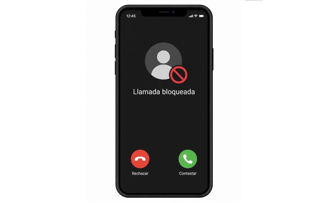 Llamada bloqueada. Foto: IA