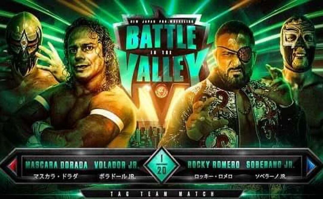 Luchadores del CMLL participaran con empresa japonesa de Lucha Libre en EU