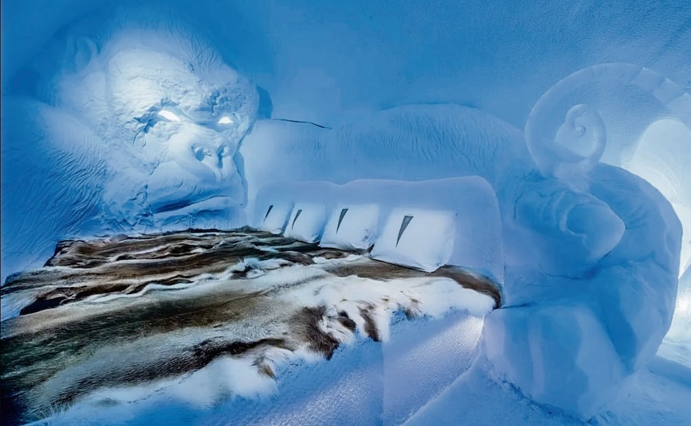 Icehotel Jukkasjärvi, Suecia. Foto: Especial