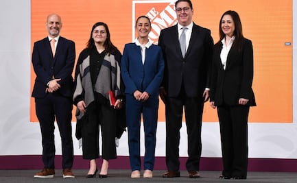 Claudia Sheinbaum: Home Depot invertirá 1,300 mdd para crecer en México