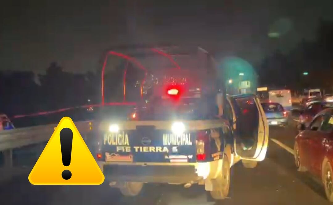 Se registra fuerte accidente hoy 18 de marzo en la Autopista México-Pachuca