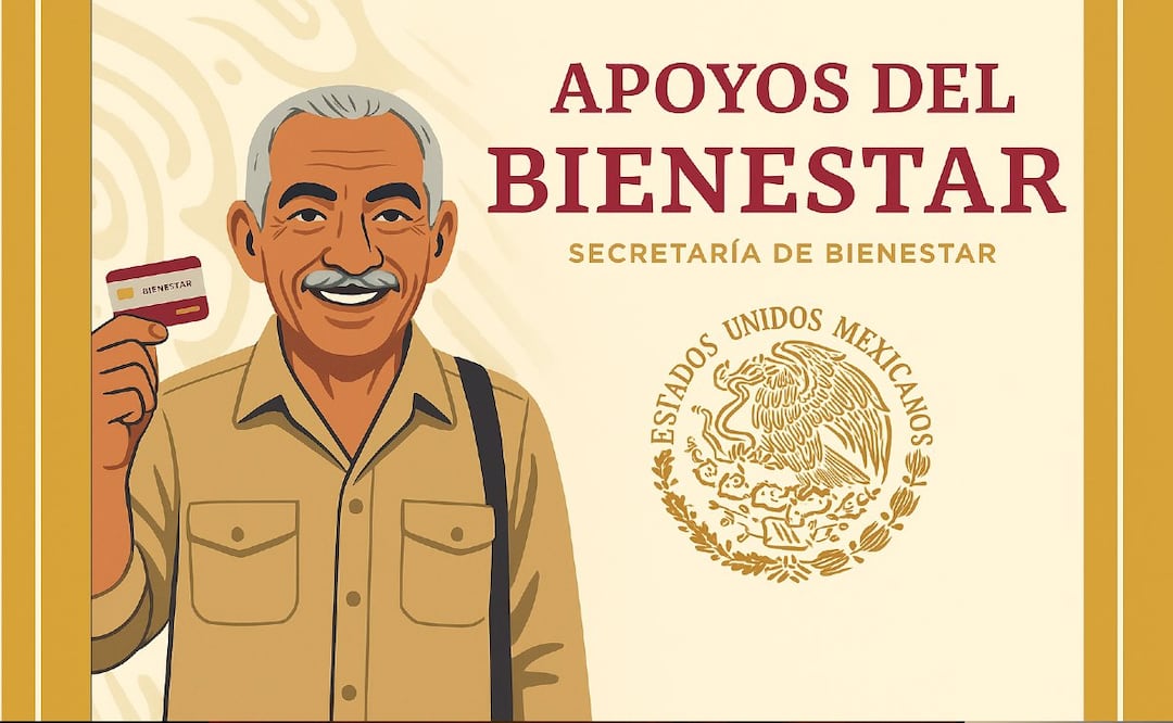 Apoyos Bienestar para junio 2025 (Foto: Creada con IA)