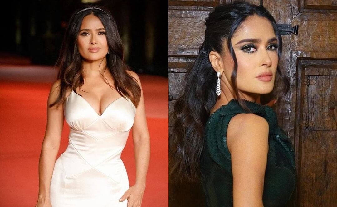¡Que figura! Salma Hayek sorprende a fans con fotos como Dios la trajo al mundo