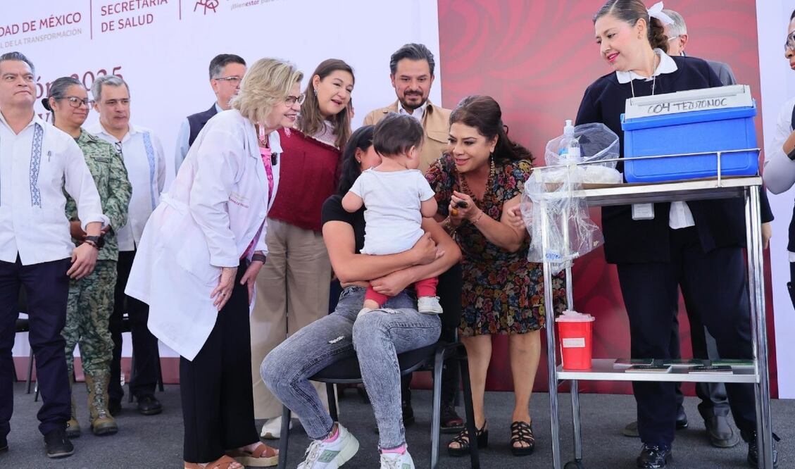 Semana Nacional de Vacunación 2025: Clara Brugada impulsa jornada de salud en las 16 alcaldías
Imagen: Cuartoscuro