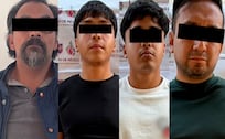 Detienen en la GAM a cuatro sujetos por robos a automovilistas en la Miguel Hidalgo