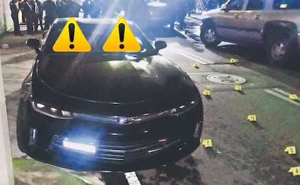 Plomean a dos hombres dentro de un Camaro en Tlalpan ¿Acaso ya la debían?