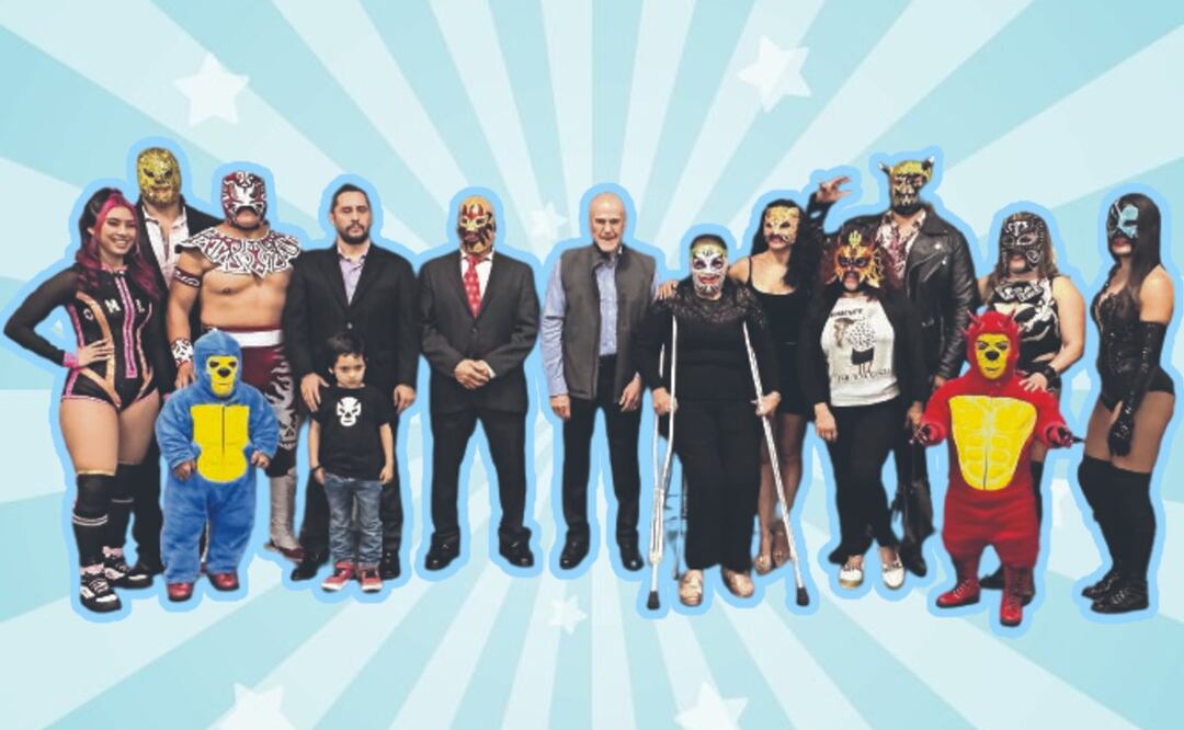 Aniversario CMLL. Foto: (Sergio Trejo. El Gráfico)