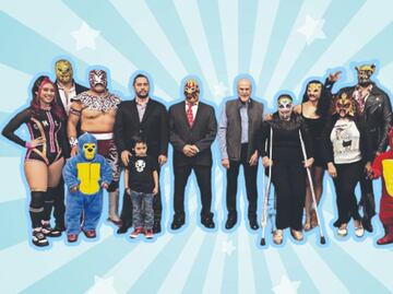 Arena México exhibió máscaras históricas en aniversario del CMLL