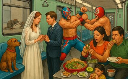 ¿Cuál ha sido la escena más extraña captada en el metro y trenes del mundo? Recopilación