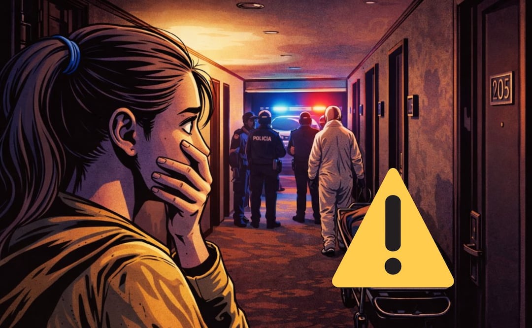 Mujer es hallada sin vida en Tlalpan, una amiga fue a buscarla al hotel y descubrió la tragedia (Foto: Creada con IA)