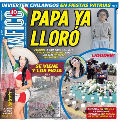 Portada El Gráfico | Martes 15 de septiembre de 2026