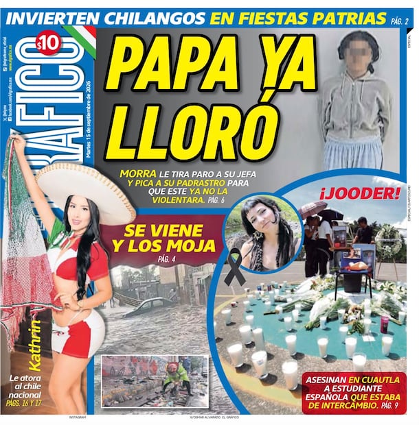 Portada El Gráfico | Martes 15 de septiembre de 2026
