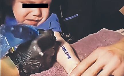 Padres tatúan a su bebé por un reto viral en redes sociales
