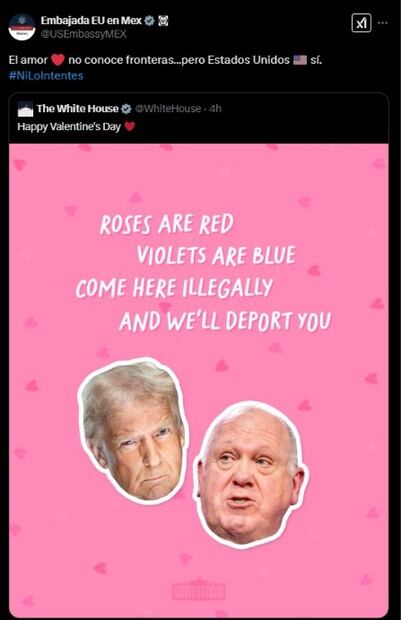 Polémica publicación (Foto: X)