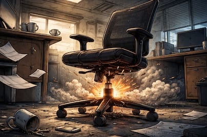 ¿La silla de tu oficina realmente es segura? Este es el riesgo mortal oculto que pocos conocen