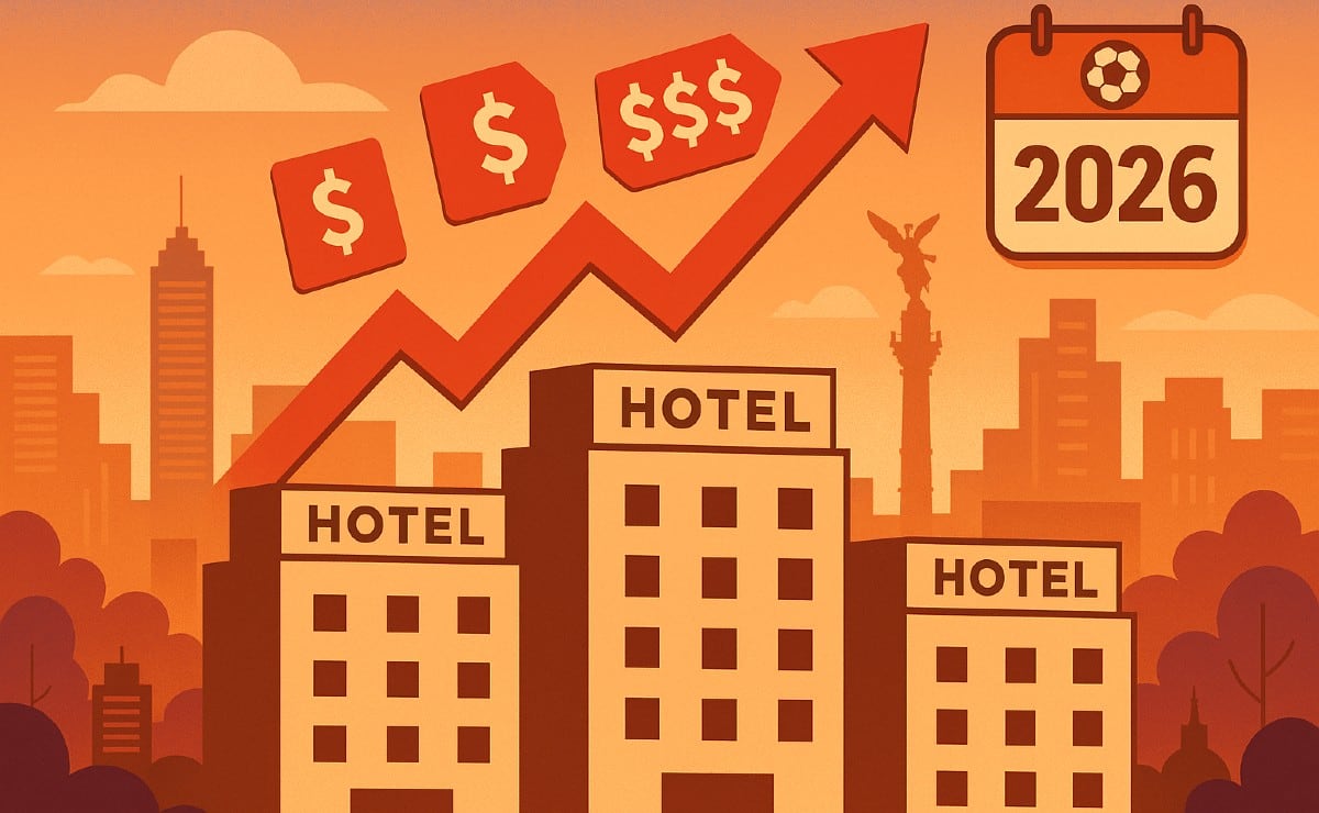 Hoteles en CDMX suben más de 2,000% por la inauguración del Mundial 2026