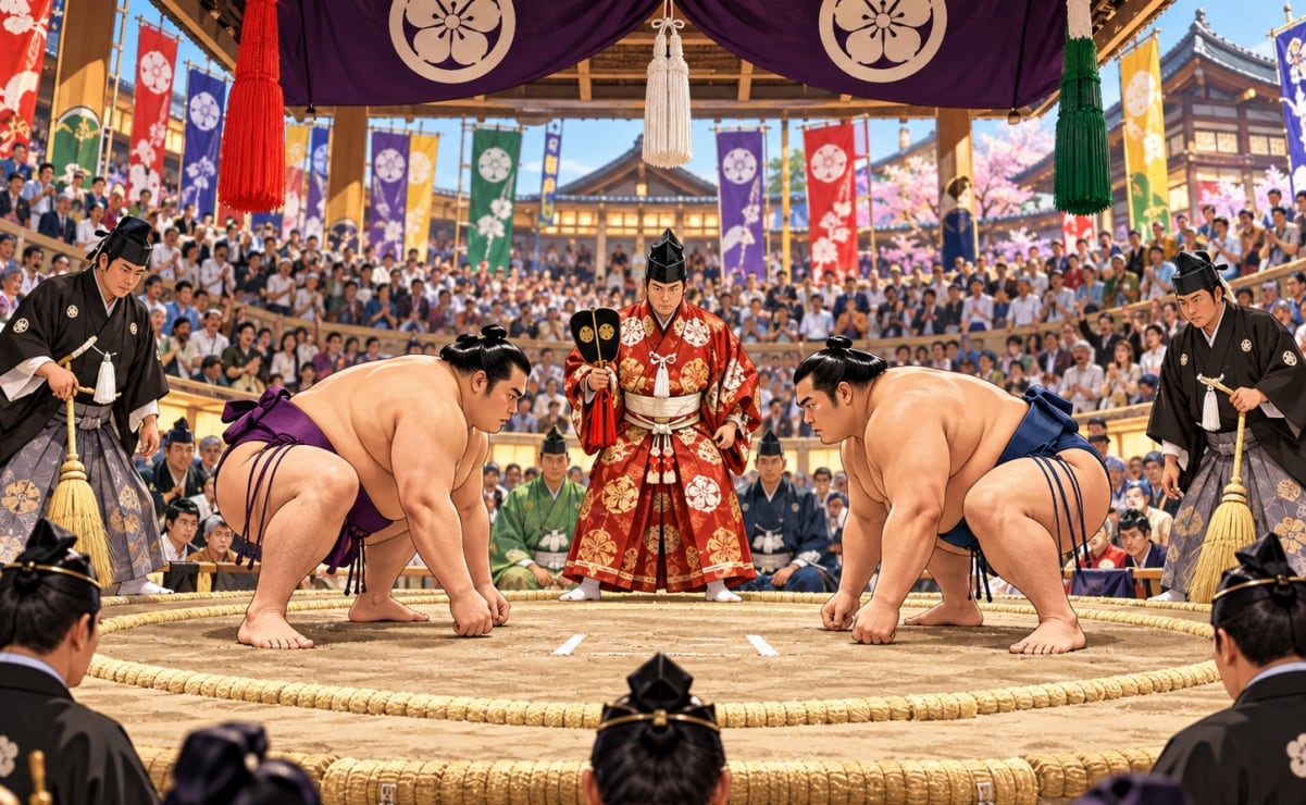 ¡El sumo vuelve a tierras mexicanas luego de 45 años! Te decimos cuándo y dónde será el torneo