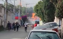 ¡Infierno en Coacalco! Explota gasera y vecinos corren para salvarse de las llamas