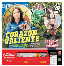 Portada El Gráfico | Miércoles 3 de septiembre 2025