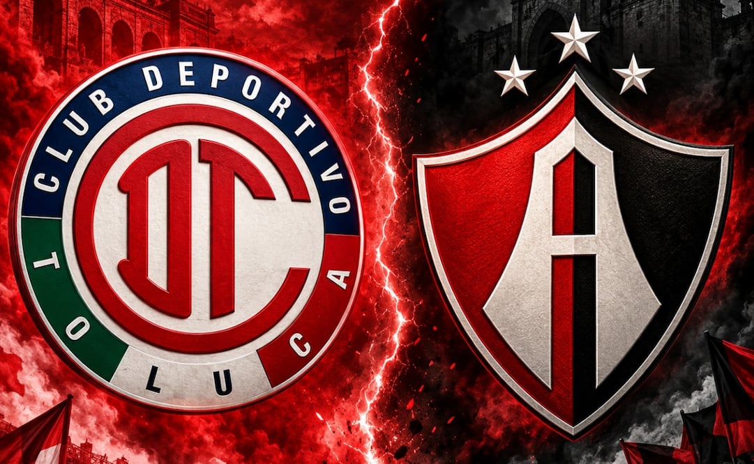 Toluca vs Atlas. Foto: IA