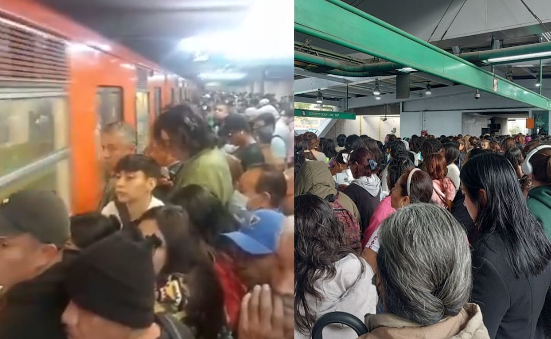 Línea 8 del Metro CDMX. Foto: (Redes Sociales)