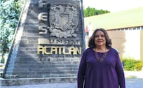 Se retira la maestra Hermelinda Osorio Carranza, primera directora de la FES Acatlán 