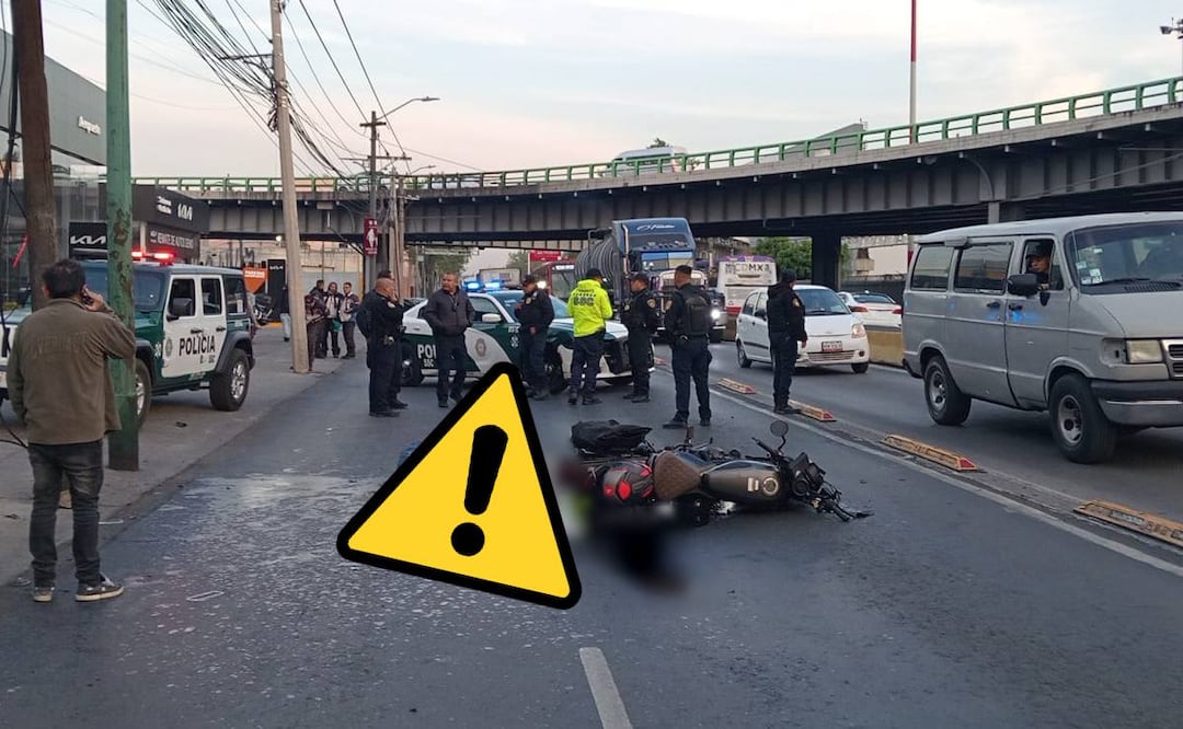 Accidente en alcaldía Venustiano Carrana. Foto: (Axel Sánchez)