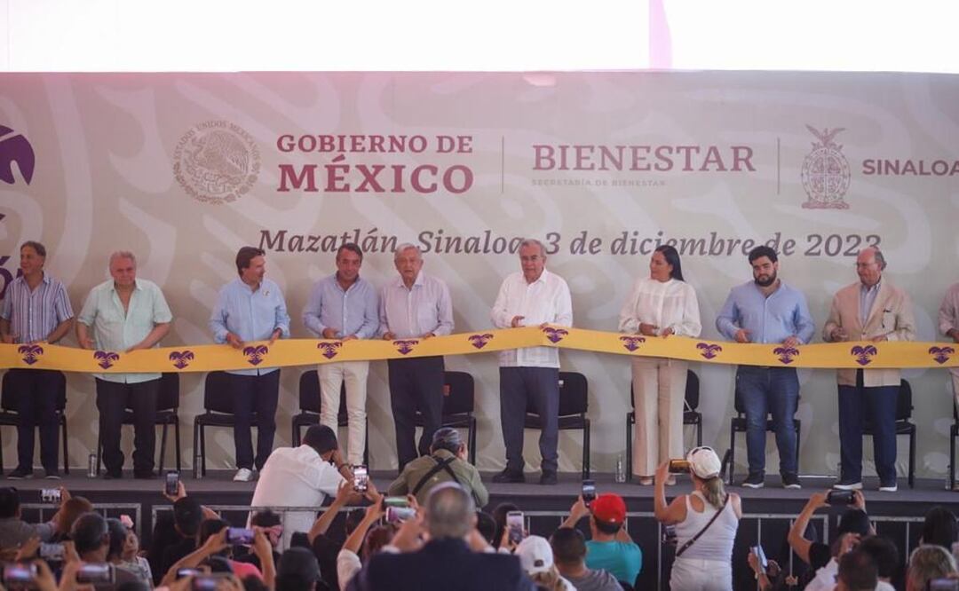  AMLO y Ariadna Montiel Reyes inauguraron CRIT en Mazatlán